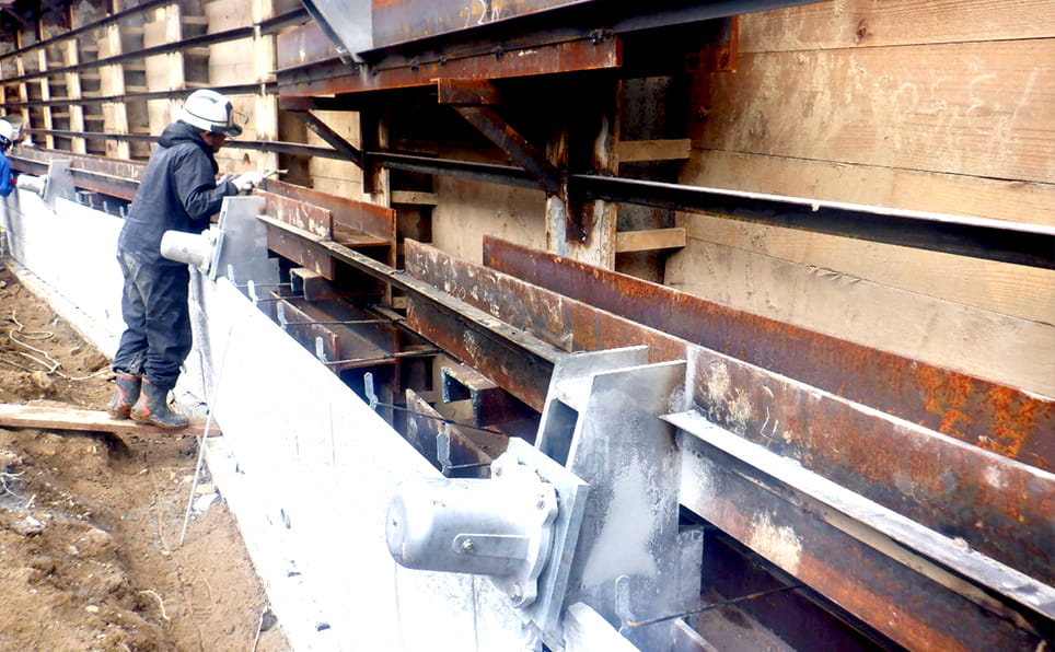 災害の復旧工事をしたい